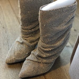 Free People rhinestone boots